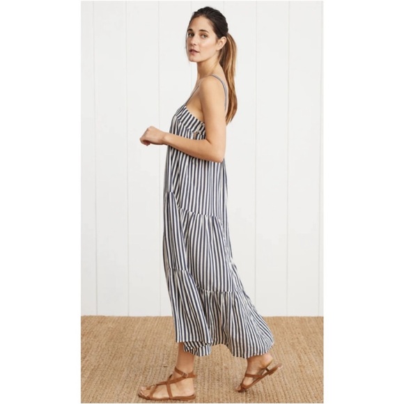 Jenni Kayne Summer Dress in Ink Stripe | XXL | EUC - Picture 2 of 16